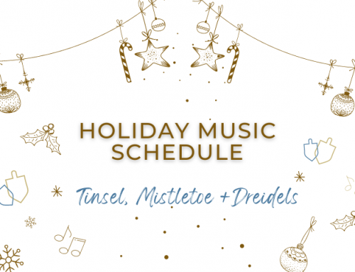 Holiday Music Schedule