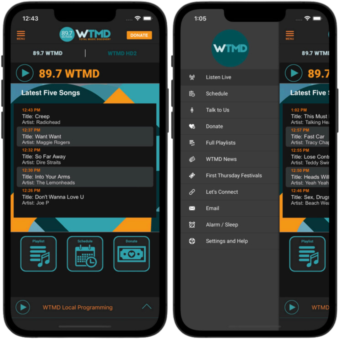 wtmd mobile app