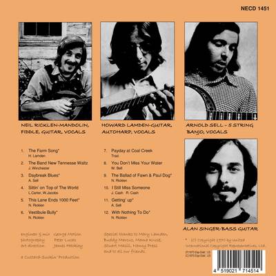 The liner notes from Emerson's first and only album.